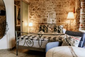 Кровать или кровати в номере City Rooms Šibenik