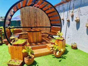 Zahrada ubytování CiNta Hotel