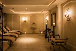 Posezení v ubytování Boutiquehotel Säumler
