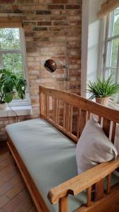 Postel nebo postele na pokoji v ubytování Koppes Mølle B&B