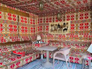 Oleskelutila majoituspaikassa Kemet Pyramids Room view