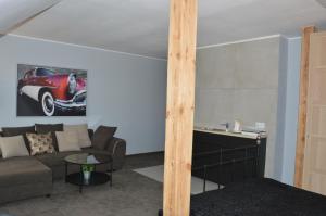 Posezení v ubytování B&B Landrynka