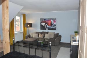 Posezení v ubytování B&B Landrynka