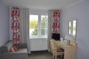 Posezení v ubytování B&B Landrynka
