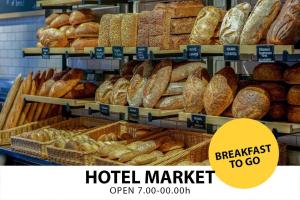 Možnosti raňajok pre hostí v ubytovaní Hotel Uno Prague