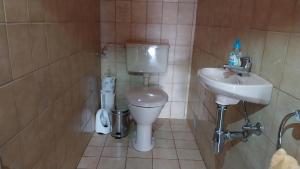 Koupelna v ubytování Ferienwohnung Stocker