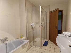 Koupelna v ubytování Ferienwohnung Stocker
