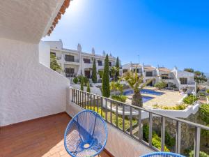 Balkón nebo terasa v ubytování Holiday Home Els Vilars by Interhome