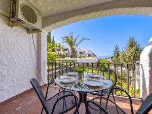 Balkón nebo terasa v ubytování Holiday Home Els Vilars by Interhome