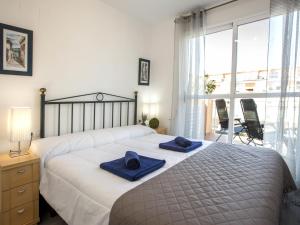 Postel nebo postele na pokoji v ubytování Apartment Mirador al Mar-4 by Interhome