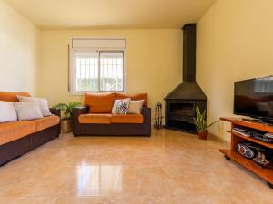 TV a/nebo společenská místnost v ubytování Holiday Home Tatiana by Interhome