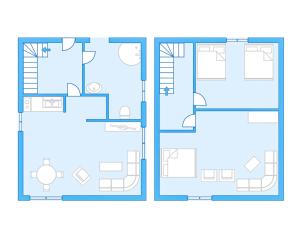 Plán poschodí v ubytovaní Holiday Home Penzion Jindřiška by Interhome