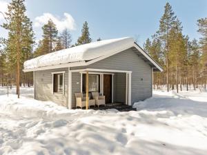 a small shed in the snow at Holiday Home Riekko by Interhome in Enontekiö +15 photos