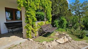 Ein Garten an der Unterkunft Panorama Apartment