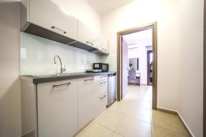Η κουζίνα ή μικρή κουζίνα στο Dimitra & Deslina Luxury Αpartments +35 φωτογραφίες