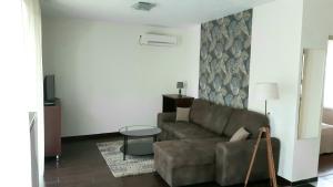 A seating area at Mary Apartmanház Hévíz