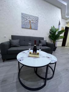 Posezení v ubytování Welcome apartament