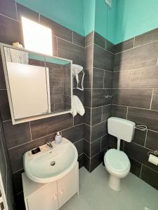 Ein Badezimmer in der Unterkunft Stadtoase im Herzen Berlins