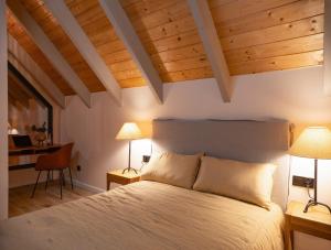 Ένα ή περισσότερα κρεβάτια σε δωμάτιο στο Rodzone Dolina