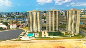 Vue panoramique sur l'établissement Heliconia Park Lagos Luxury Apartments