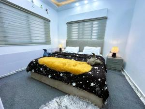 Voodi või voodid majutusasutuse Jerash City View toas