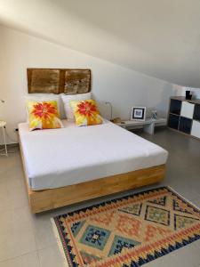 Gulta vai gultas numurā naktsmītnē Sicilystressfree 5 Stars Villa With Swimmingpool