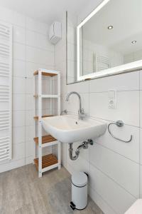 Koupelna v ubytování Residenz Waterkant