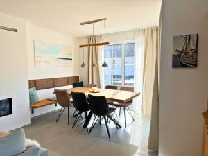 Posezení v ubytování Ferienhaus Deich Michel