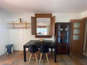 Kuchyň nebo kuchyňský kout v ubytování Apartamentos Turísticos Spiritmar