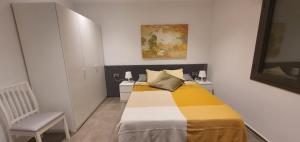 Posteľ alebo postele v izbe v ubytovaní Cal Sidru Castellolí