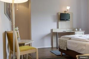 Postel nebo postele na pokoji v ubytování Hotel See-Villa