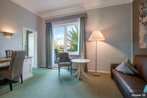 Posezení v ubytování Hotel See-Villa