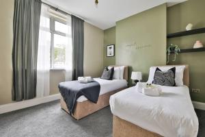 Posteľ alebo postele v izbe v ubytovaní StayRight Stunning 2 Bedroom Apartment Close to City Centre & Bay