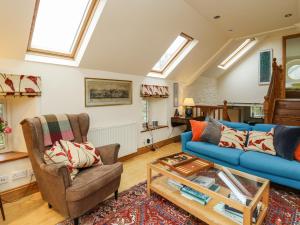 Istumisnurk majutusasutuses Parc y Marriage