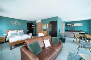 Гостиная зона в Suites Coronell d'En Vila