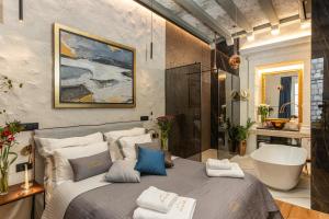 Kúpeľňa v ubytovaní La Vita e Bella VI, Luxury Suites in Dubrovnik Old Town
