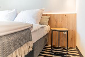 Posteľ alebo postele v izbe v ubytovaní Nadmorski Loft GREEN PORT SPA - 750 m od plaży