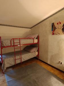 Postel nebo postele na pokoji v ubytování La Dimora di Leti