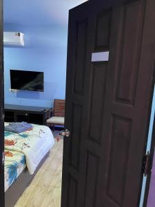 Postel nebo postele na pokoji v ubytování Mipiace