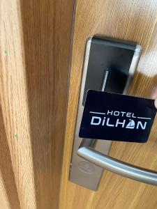 Certifikát, hodnocení, plakát nebo jiný dokument vystavený v ubytování Dilhan Hotel