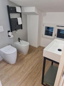 Koupelna v ubytování Hotel Miratorre superior