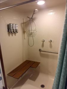 Koupelna v ubytování Oakhaven Annex