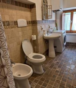 Phòng tắm tại Il Mulino di Giulio