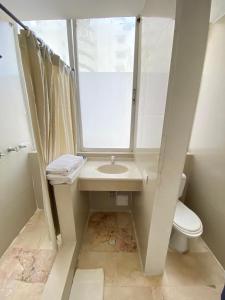 Koupelna v ubytování Hotel Cartagena Premium