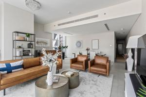 Η κουζίνα ή μικρή κουζίνα στο GuestReady - Luxury haven at Marina Arcade