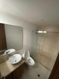 Casa exclusiva al norte tesisinde bir banyo