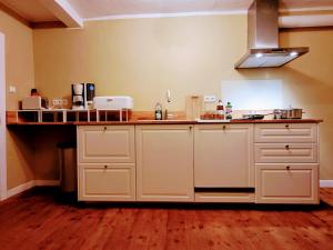 A kitchen or kitchenette at Steinau