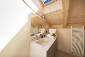 Koupelna v ubytování CASA PARE' B&B