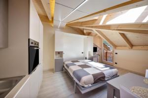 Postel nebo postele na pokoji v ubytování CASA PARE' B&B