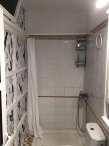 Koupelna v ubytování Apartamentos Brisamar a 50 metros de la playa + 37 fotografií